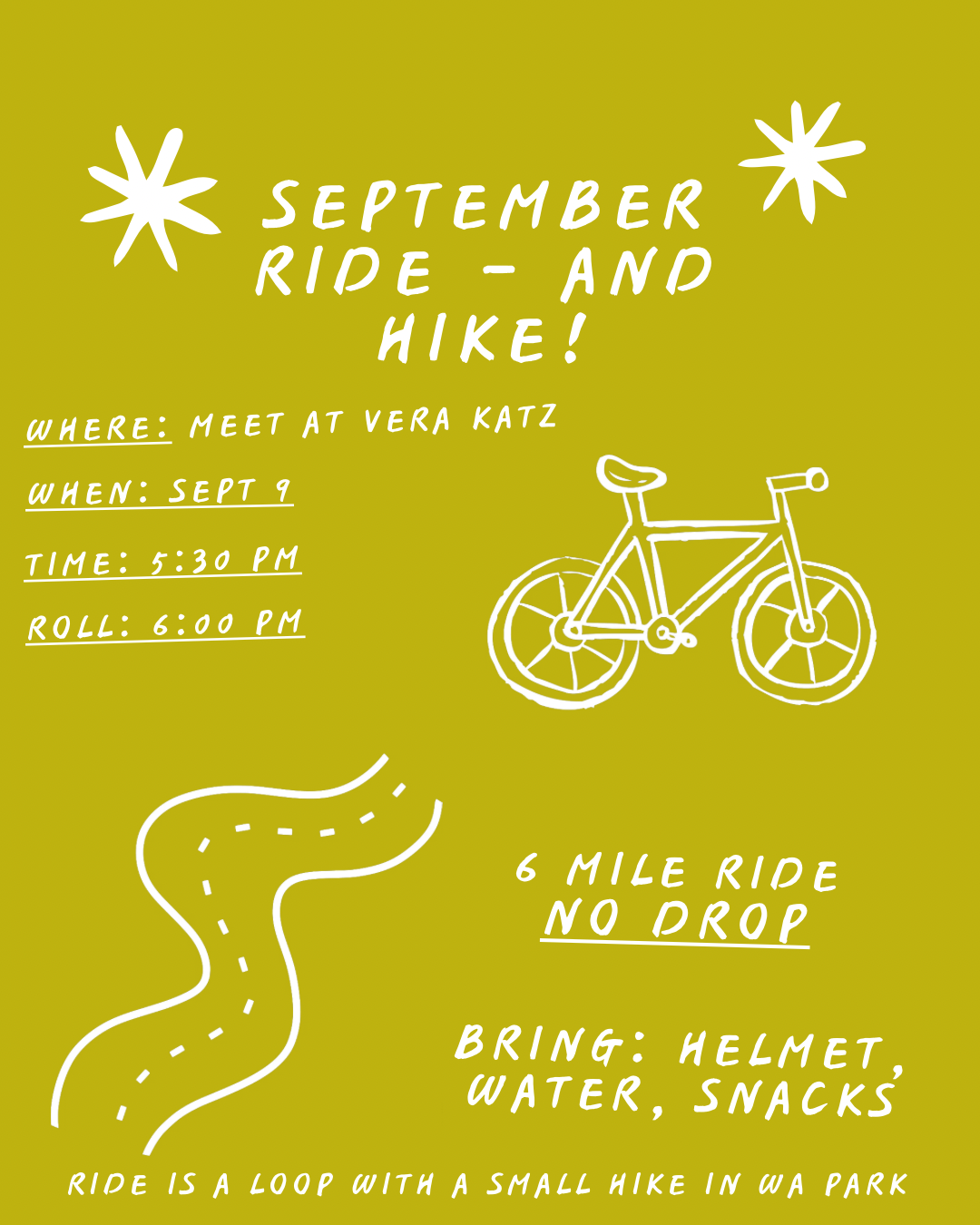 User-uploaded image for All Bodies On Bikes September Ride